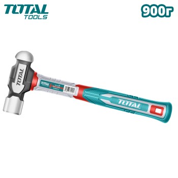 Молоток с шаровым бойком 900гр TOTAL THBPH61032