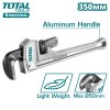 Ключ трубный 350 мм L-образный с алюминиевой рукояткой TOTAL THTAL17146