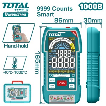 Мультиметр цифровой TOTAL TMT5110004