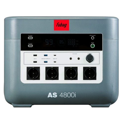 Аккумуляторная портативная электростанция FUBAG AS 4800i (аккумулятор LiFePO4)