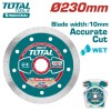 Диск алмазный 230x10x22,2 мм TOTAL TAC2122301