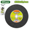 Круг отрезной 355x3,0х25,4 мм по металлу DYLLU DTAC3314