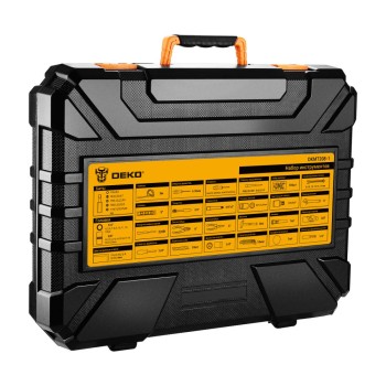 Набор инструментов для дома DEKO DKMT208-1 (208шт.)