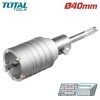 Коронка SDS-plus 40мм TOTAL TAC430401