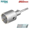 Коронка SDS-plus 60мм TOTAL TAC430601