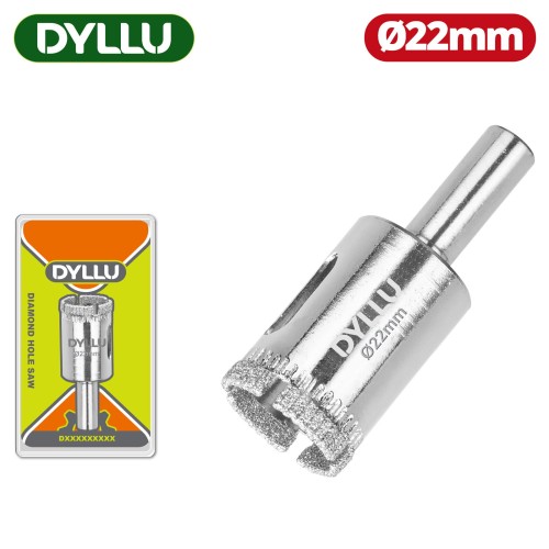 Коронка алмазная 22мм DYLLU DTKJ7622
