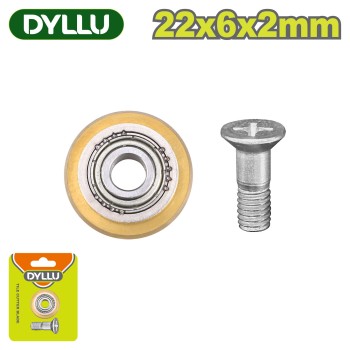Ролик для плиткореза 22x6x2мм DYLLU DTCJ3501