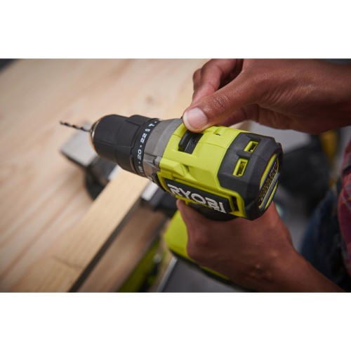 Дрель-шуруповерт ударная RYOBI RPD18C1-242S система ONE +