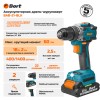 Дрель-шуруповерт аккумуляторная Bort BAB-21-BLK