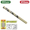 Сверло по металлу HSS 12 мм DYLLU DTTD89120 (5 шт)