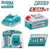 Аккумулятор с зарядным устройством TOTAL TFBCPK1012