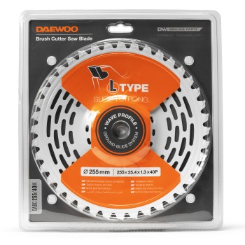 Нож для триммера D 255 мм DAEWOO DABC 255/40 W