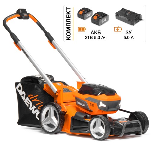 Газонокосилка аккумуляторная самоходная с вариатором DAEWOO DLM 5042Li-SV SET