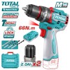 Дрель-шуруповерт ударная TOTAL TIDLI166062