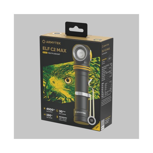 Фонарь Armytek Elf C2 Max USB-C Белый