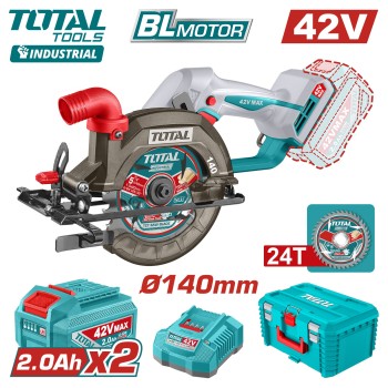 Пила циркулярная TOTAL TSLI4214012