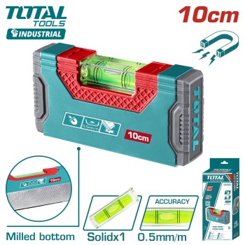 Уровень магнитный 10 см TOTAL TMT205101