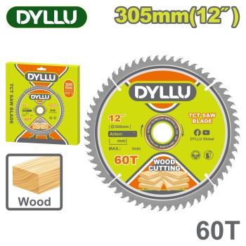Диск пильный 305x20 мм 60 зубьев DYLLU DTTC1K11