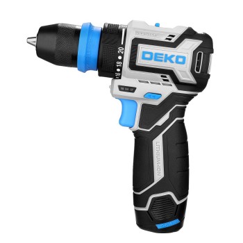 Дрель-шуруповерт аккумуляторная DEKO DKCD12 PRO ONE 085-1320