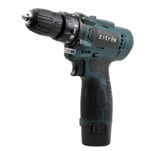 Дрель-шуруповерт аккумуляторная ZITREK Green 12V Max 085-1016