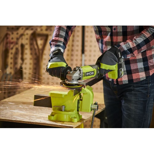 Углошлифмашина RYOBI RAG18125-1C40S система ONE +