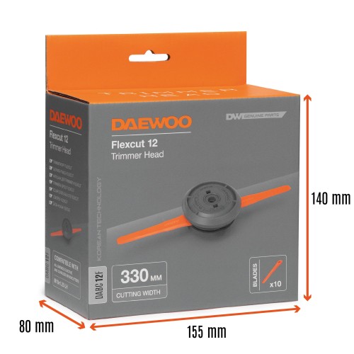 Катушка с ножами для триммера DAEWOO DABC 12F