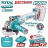 Углошлифмашина аккумуляторная TOTAL TAGLI2120252