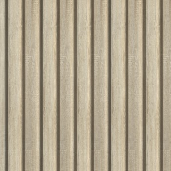 Панель Стеновая Реечная МДФ Stella Beats Standart Дуб Сонома 2700x119x16 (4шт.упак.)