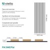 Панель стеновая акустическая МДФ Stella Comfort Standart Белый 2780х600х9 (уп.1шт.)