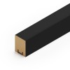 Интерьерная рейка МДФ STELLA Ривьера Black Edition 40*30*2700 (уп.4 шт.)