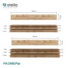 Панели 3D МДФ STELLA Light Пекан (уп-1,13кв.м)