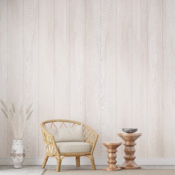 Панель МДФ Classic STELLA Light 2700х200х6 Ясень Айвори (упак. 8 шт.)