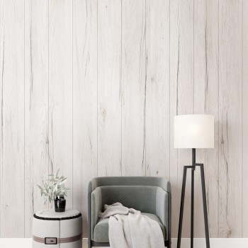Панель МДФ Classic STELLA Standart 2700х200х6 Дуб Санремо Белый (упак. 8 шт.)