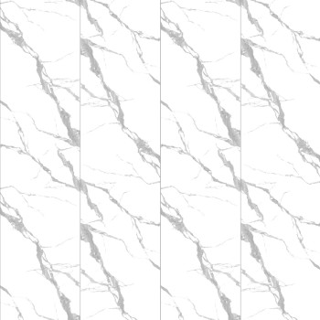 Панель ПВХ Stella Light Slim Мрамор Крестолла 671 / 2600х250х5 (15 шт./упак)