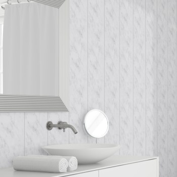 Панель ПВХ Stella Premium Slim Венеция Стоун Добор 652/1 / 2600х250х5 (15 шт./упак)