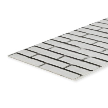 Панель ПВХ Stella Premium Slim Кирпич Барокко 734 / 2600х250х5 (15 шт./упак)