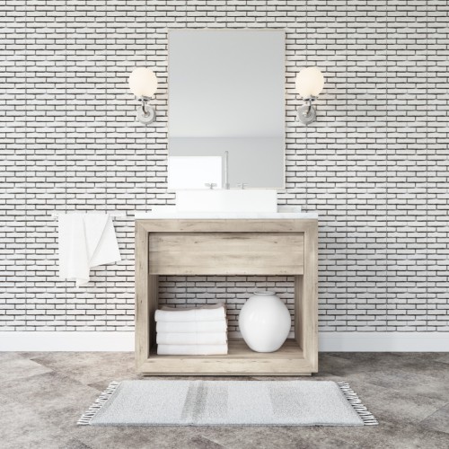 Панель ПВХ Stella Premium Slim Кирпич Барокко 734 / 2600х250х5 (15 шт./упак)