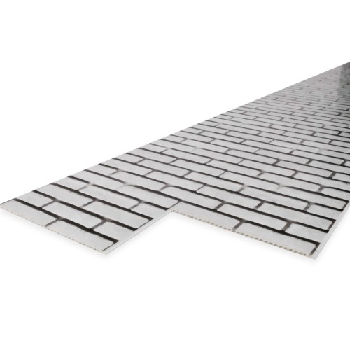Панель ПВХ Stella Premium Slim Кирпич Барокко 734 / 2600х250х5 (15 шт./упак)