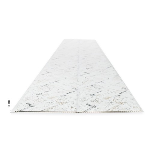 Панель ПВХ Stella Premium Slim Пелегрино 664 / 2600х250х5 (15 шт./упак)