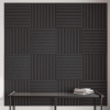 Панель Стеновая Акустическая Stella Trend De Luxe Black Lead 2780х600х21 (уп.1шт.)