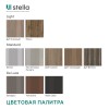 Панель стеновая акустическая МДФ Stella Comfort De Luxe Black Lead 600х600х9 (уп.1шт.)