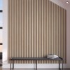 Панель стеновая акустическая МДФ Stella Comfort Light Дуб Снежный 2780х600х9 (уп.1шт.)
