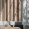 Панель стеновая акустическая МДФ Stella Comfort Light Дуб Снежный 2780х600х9 (уп.1шт.)