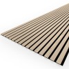 Панель стеновая акустическая МДФ Stella Comfort Light Дуб Снежный 600х600х9 (уп.1шт.)