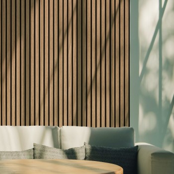 Панель стеновая акустическая МДФ Stella Comfort Standart Дуб Сальвадор 600х600х9 (уп.1шт.)