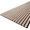 Панель Стеновая Акустическая МДФ Stella Trend Light Дуб Снежный 2780х600х21 (упак. 1шт.)