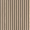 Панель Стеновая Акустическая МДФ Stella Trend Light Дуб Снежный 2780х600х21 (упак. 1шт.)