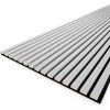 Панель Стеновая акустическая МДФ Stella Trend Standart Белый 2780х600х21 (уп.1шт.)