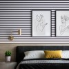 Панель Стеновая акустическая МДФ Stella Trend Standart Белый 2780х600х21 (уп.1шт.)