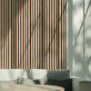 Панель Стеновая акустическая МДФ Stella Trend Standart Дуб Сонома 2780х600х21 (уп.1шт.)